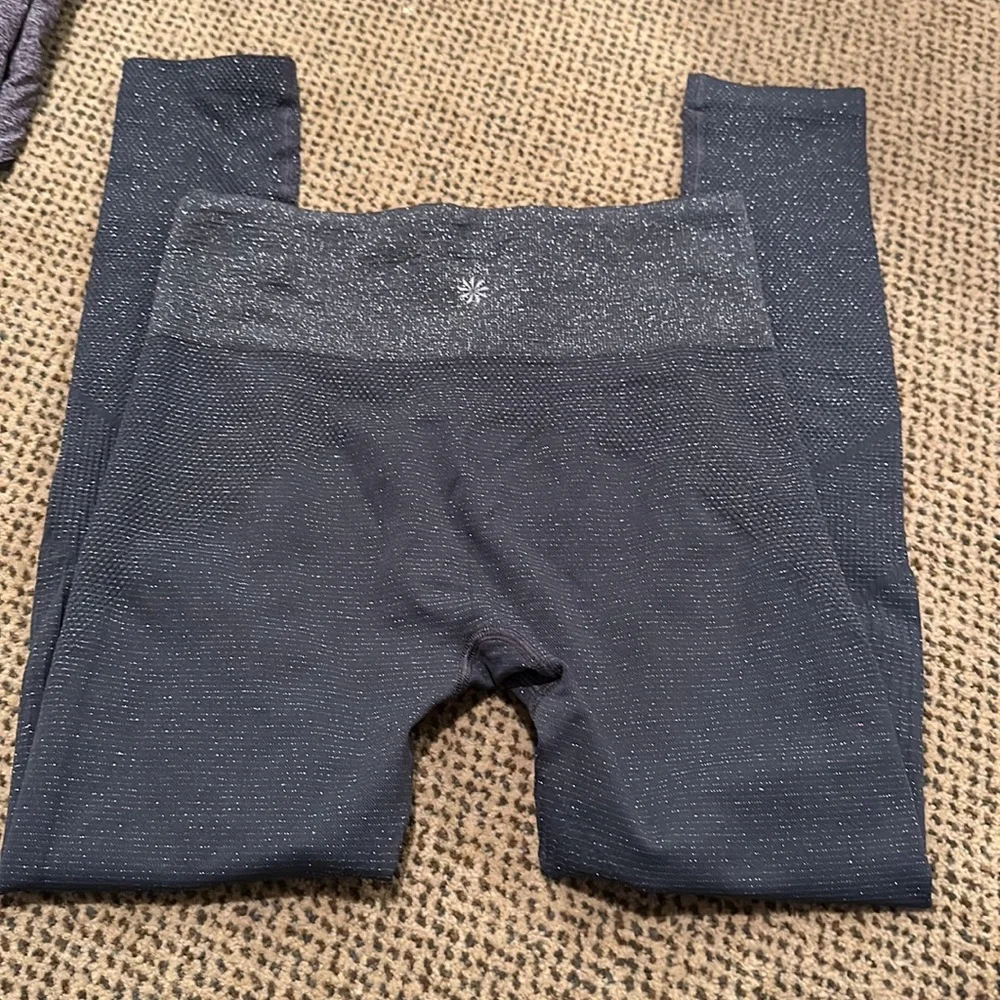 Athleta sparkly shimmer leggings
